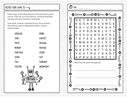 Secret Code Games for Clever Kids: More than 100 puzzles to boost your brainpower (Buster Brain Games)