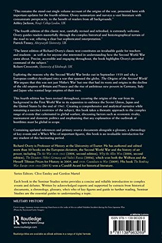 The Origins of the Second World War (Seminar Studies)