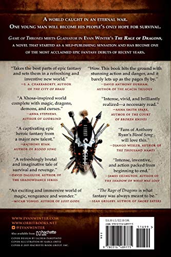 The Rage of Dragons (The Burning, 1)