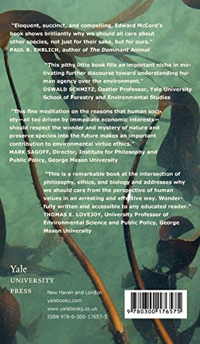 The Value of Species