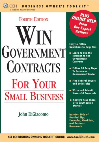 Win Government Contracts for Your Small Business (Business Owner's Toolkit series)
