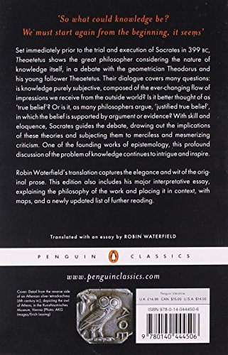 Theatetus (Penguin Classics)