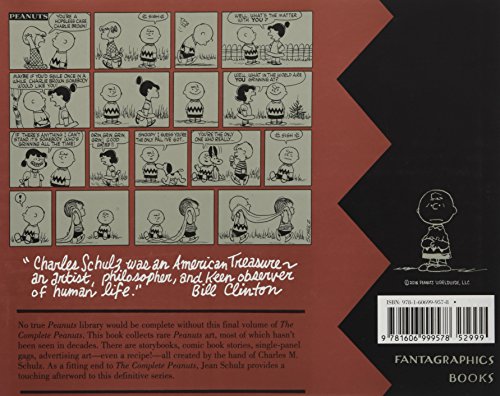 The Complete Peanuts: Comics & Stories (Vol. 26) (COMPLETE PEANUTS HC) — back cover