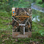 NIV, Outdoorsman Bible, Lost Camo Edition, Leathersoft, Red