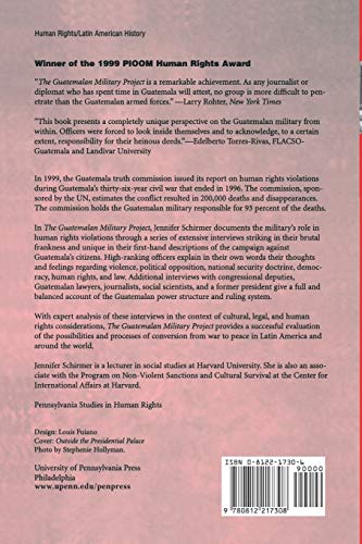 The Guatemalan Military Project: A Violence Called Democracy (Pennsylvania Studies in Human Rights)