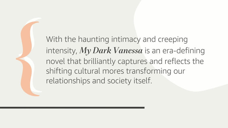 My Dark Vanessa: A Novel — back cover