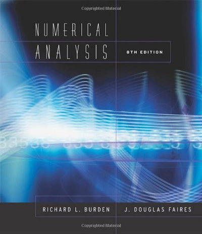 Numerical Analysis (Available Titles CengageNOW)