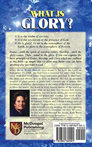 Glory: Experiencing the Atmosphere of Heaven by Heflin, Ruth