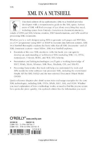 XML in a Nutshell: A Desktop Quick Reference