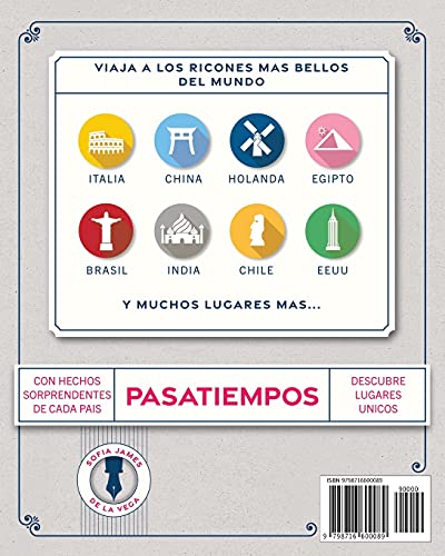 Sopa de Letras Vuelta al Mundo: Pasatiempos para Adultos en Espa?l Letra Grande (Sopa de Letras en Espa?l Para Adultos) (Spanish Edition)