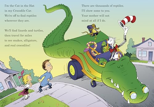 Miles and Miles of Reptiles: All About Reptiles (The Cat in the Hat's Learning Library)