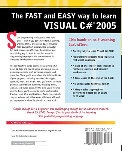 Visual C# 2005 Demystified