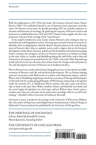Talcott Parsons: The Early Essays (Heritage of Sociology Series)
