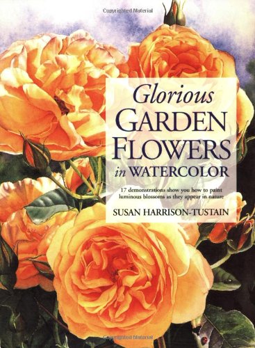 Glorious Garden Flowers in Watercolor