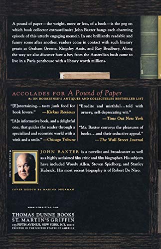 A Pound of Paper: Confessions of a Book Addict