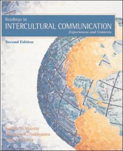 Readings in Intercultural Communication: Experiences and Contexts