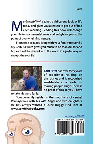 My Grateful Write — back cover