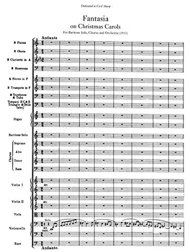Fantasia on a Theme by Thomas Tallis and Other Works for Orchestra in Full Score (Dover Orchestral Music Scores)