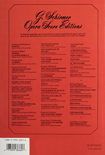 L'Italiana in Algeri: Vocal Score