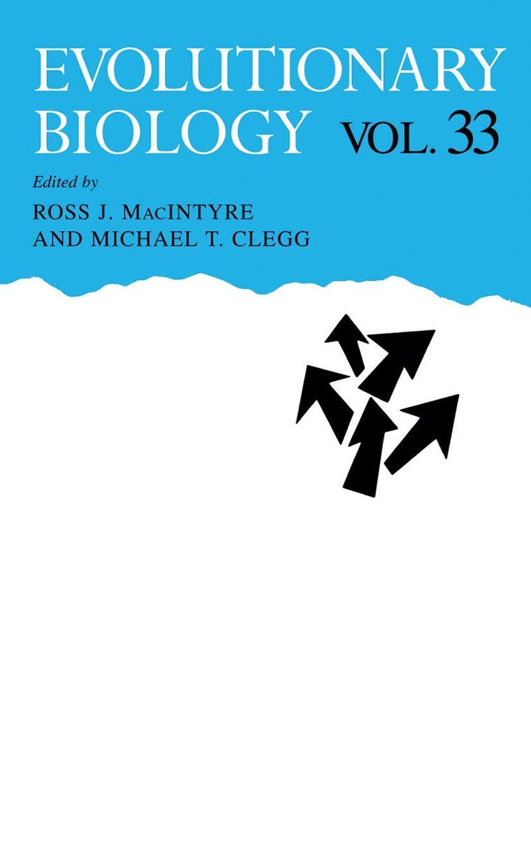 Evolutionary Biology (Evolutionary Biology, 33)