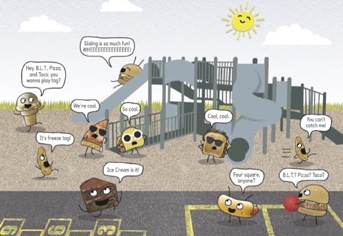 Pizza and Taco: Too Cool for School: (A Graphic Novel)