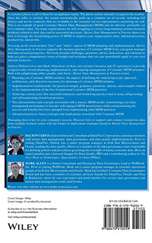 Master Data Management in Practice: Achieving True Customer MDM