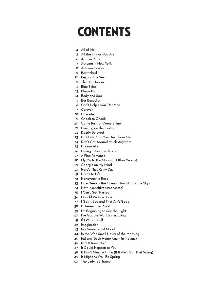101 Jazz Songs: Tenor Sax