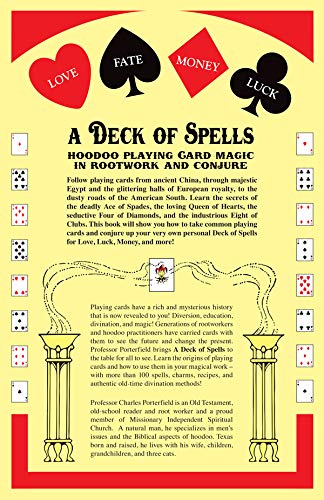 A Deck of Spells: Hoodoo Playing Card Magic in Rootwork and Conjure — back cover