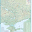 Ukraine & Moldova / Crimea 1:1,000,000 Travel Reference Map