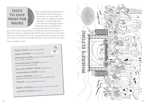 The Elton John Activity Book: Quizzes, puzzles and trivia on a musical legend life through to 2024
