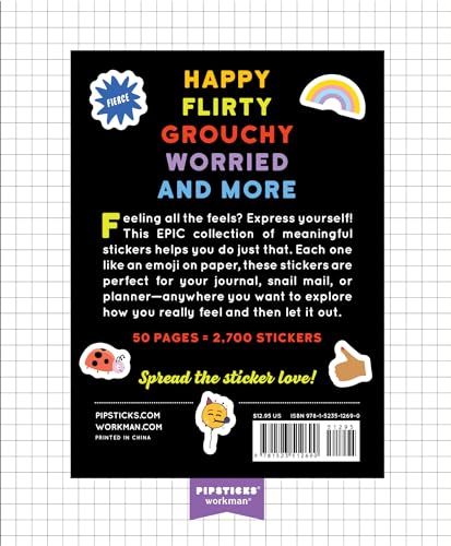So. Many. Feelings Stickers.: 2,700 Stickers for Every Mood (So. Many. Stickers.)