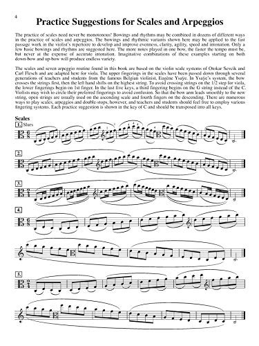 Scales for Advanced Violists