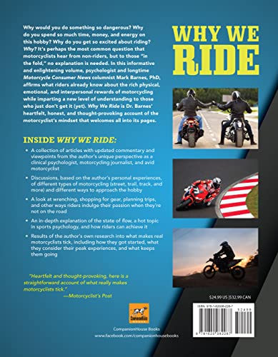 Why We Ride: A Psychologist Explains the Motorcyclist's Mind