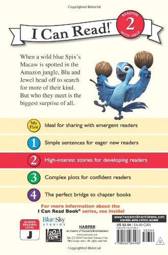 Rio 2: One Big Blue Family (Rio 2: I Can Read!, Level 2)