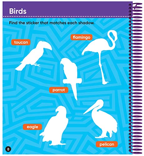 Brain Games - Sticker by Number: Safari Animals (For Kids Ages 3-6): A Kid's Sticker Activity Book With More Than 150 Stickers! (Brain Games - Sticker Activity)