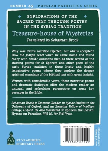 Treasure-house of Mysteries: Exploration of the Sacred Text Through Poetry in the Syriac Tradition: Exploration of the Sacred Text Through Poetry in the Syriac Tradition (Popular Patristics)