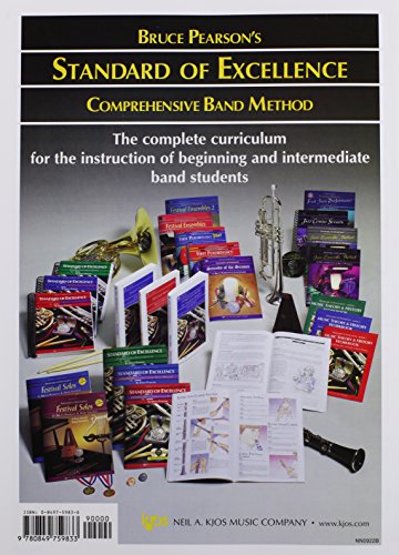 W23XR - Standard of Excellence Book 3 Eb Baritone Saxophone (Comprehensive Band Method)