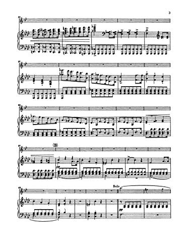 Clarinet Concerto No. 1 in F Minor, Op. 73 (Orch.): Part(s) (Kalmus Edition)