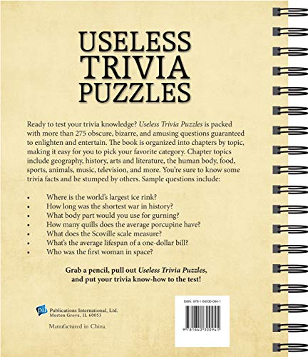 Brain Games Trivia - Useless Trivia