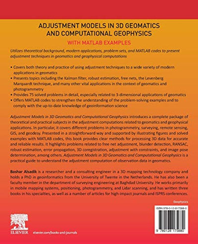 Adjustment Models in 3D Geomatics and Computational Geophysics: With MATLAB Examples (Volume 4) (Computational Geophysics, Volume 4)