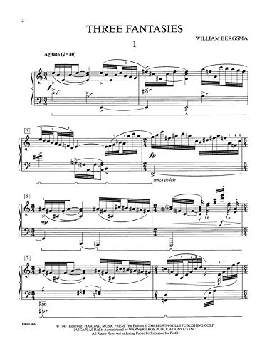 Three Fantasies: Sheet