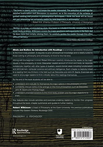 Minds & Bodies, An Introduction with Readings (Philosophy and the Human Situation)