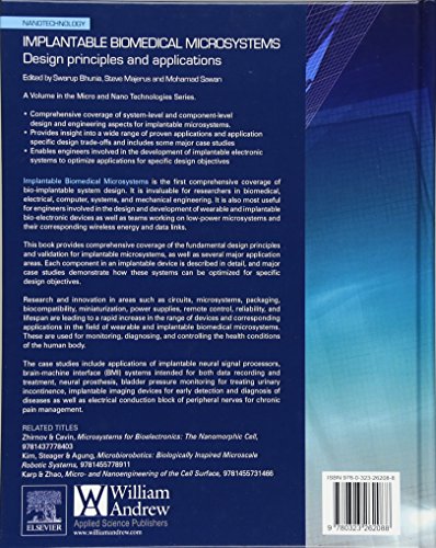 Implantable Biomedical Microsystems: Design Principles and Applications (Micro and Nano Technologies)