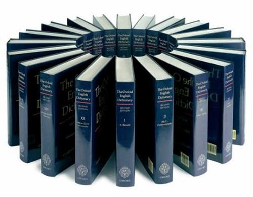 The Oxford English Dictionary, Volume 1-20, (20 Volume Set)