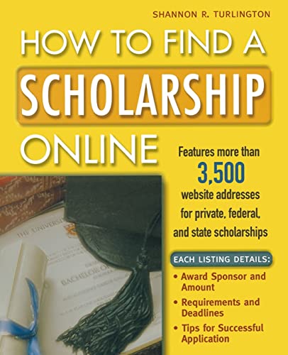 How to Find a Scholarship Online — back cover