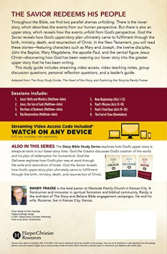 God the Savior Bible Study Guide plus Streaming Video: Our Freedom in Christ and Our Role in the Restoration of All Things (The Story Bible Study Series)