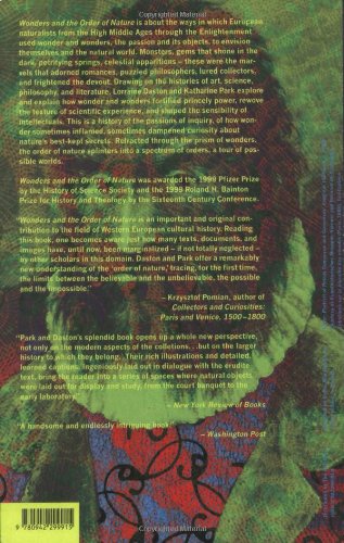 Wonders and the Order of Nature, 1150-1750