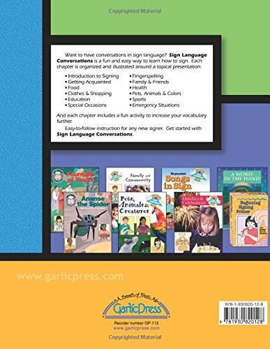 Sign Language Conversations for Beginning Signers