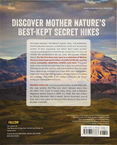 Backpacker Hidden Gems: 100 Greatest Undiscovered Hikes Across America (Backpacker Magazine Series)