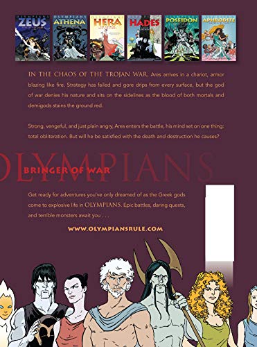 Olympians: Ares: Bringer of War (Olympians, 7) — back cover